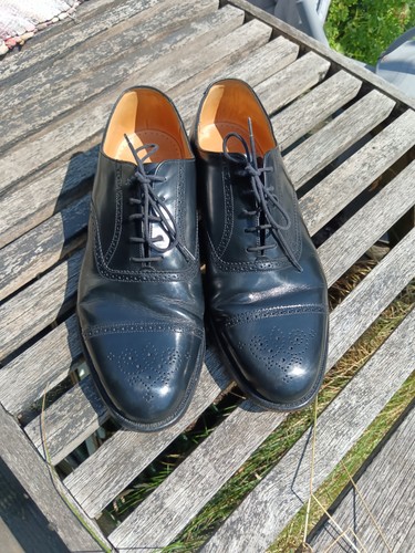 Grenson black leather - black,