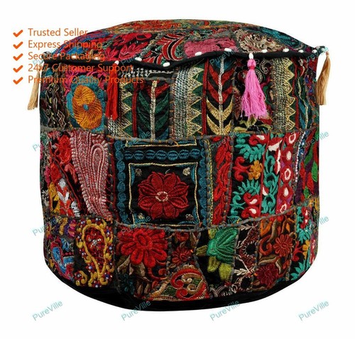 Hippie gypsy pouf - hippie, ottoman