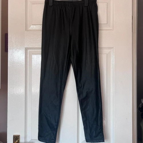 Petite wet look leggings - petite,