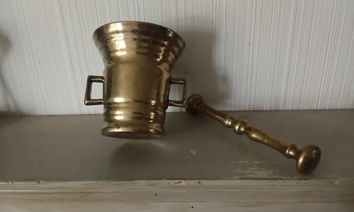 Pestle and mortar - pestle, heavy