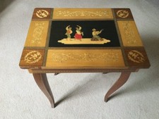 Midcentury Italian Sorrento Musical Table