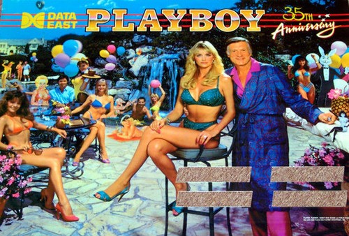 Data east playboy 35th - playboy, pinball