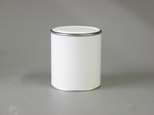 Empty paint mixing tin lid - empty, &