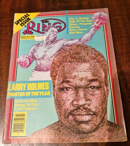 Ring boxing magazine march - boxing,