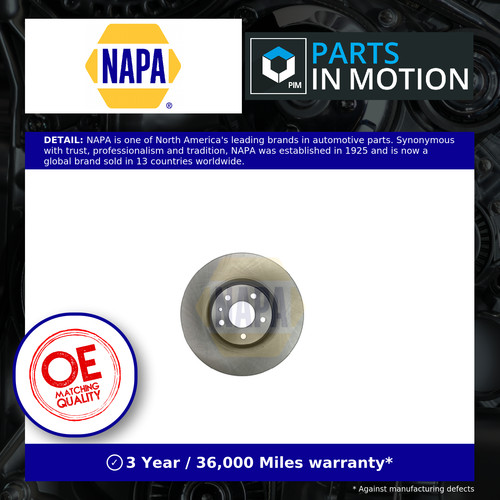 Brake discs pair vented - 2x,