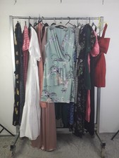 Women's Clothing Bundle 20pcs Long Dresses Various Sizes Brands Colour Used F2