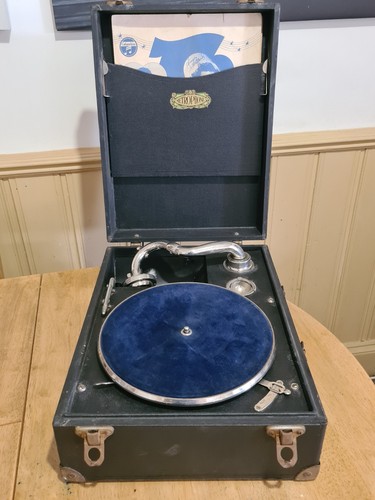 Antique gramophone - antique,