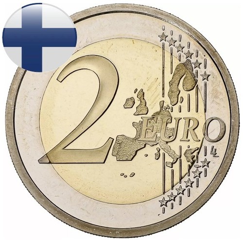 Unc and circ euro - circ,