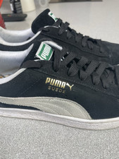 Black Suede Puma States trainers Size 6