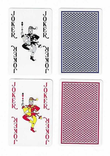 Joker playing cards pair - 4,