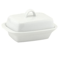 Ceramic Butter Dish White