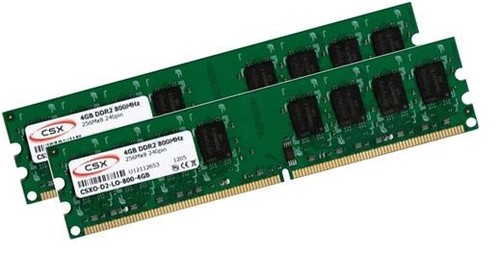 4gb 8gb ddr2 800mhz - 800mhz, ram