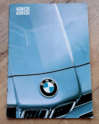 Bmw e24 628csi 635csi brochure - 628csi,