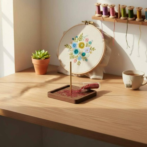 Embroidery thread holder - embroidery,