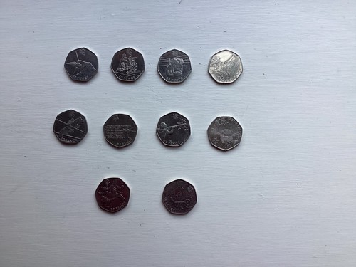 London 2012 olympic 50p - olympic,