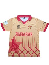 Zimbabwe Cricket 2022 T20 World Cup Jersey – Premium Fabric Replica