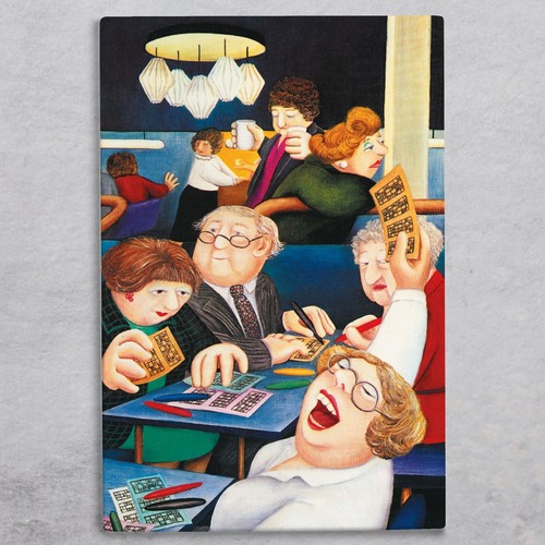 Bingo ceramic tile wall art - bingo,