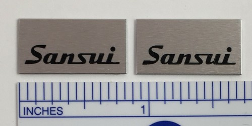 Sansui speaker badge - speaker, logo