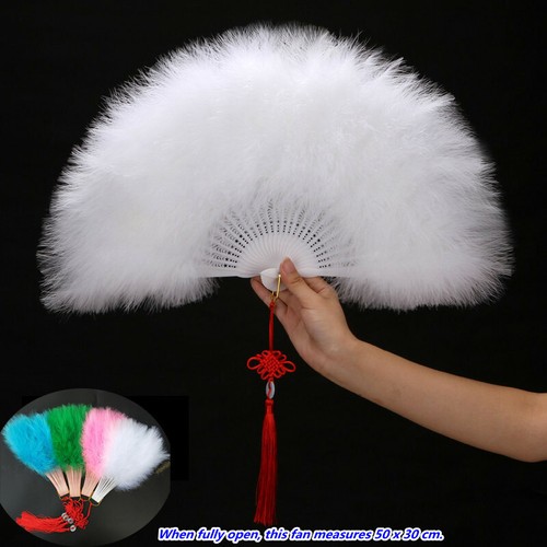 1pc colorful feather folding - colorful,