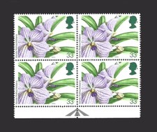 1993 SG 1662a 33p Orchid