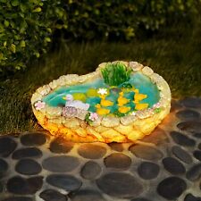 Solar Garden Duck Ornament