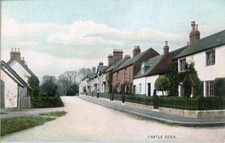 PRINTED POSTCARD OF CASTLE EDEN, (NEAR HARTLEPOOL), COUNTY DURHAM BY RUDDOCK