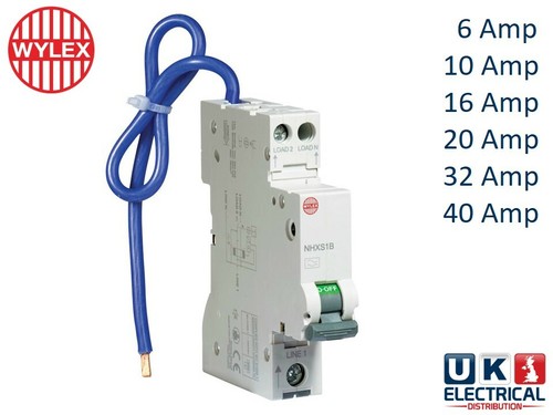 Wylex compact rcbo 10a - compact, 6a