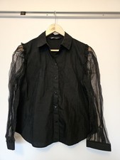 Zara black blouse size M with