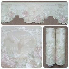 X2 1980s Vintage BREWSTERS Wallpaper BORDERS Rolls 1990s Traditional Victoriana