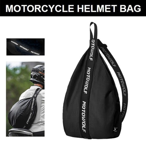 Motorcycle helmet bag - helmet,