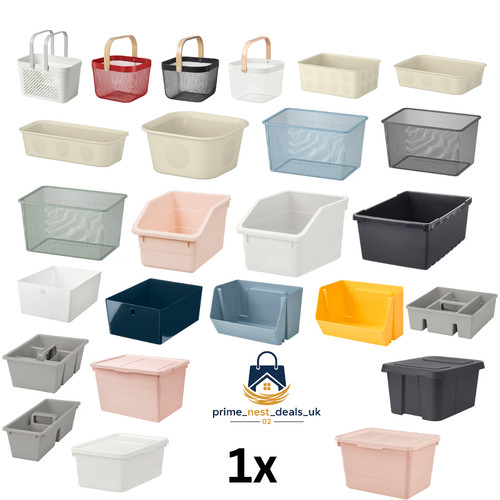 New ikea storage boxes - new,