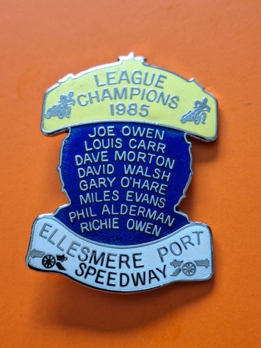 Ellesmere port speedway badge - ellesmere,