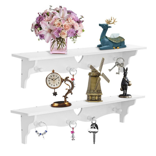 2pcs shabby chic - wall, shelf