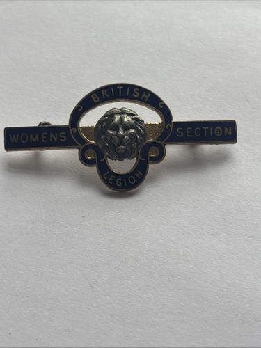 British legion metal badge - british,