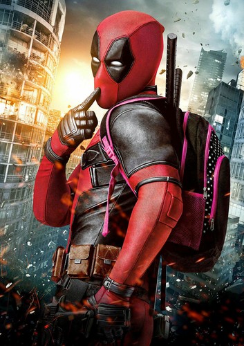 Deadpool movie poster 260gsm - deadpool,