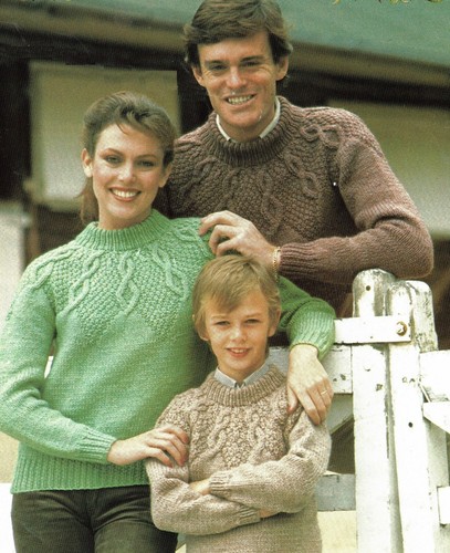 Family shetland chunky - family,