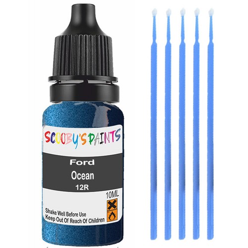 Ford ocean blue paint touch - ford,