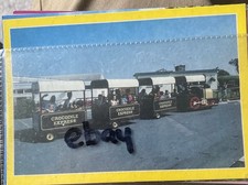PONTINS BREAN SANDS HOLIDAY PARK POSTCARD UNUSED THE TRAIN " CROCODILE EXPRESS "