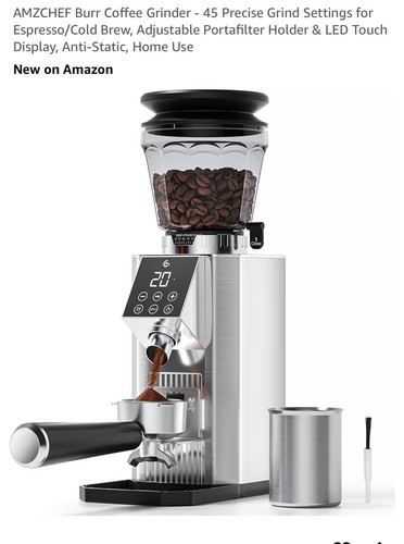 Amzchef electric burr - amzchef,