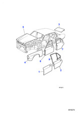 Jaguar Genuine Body Panel