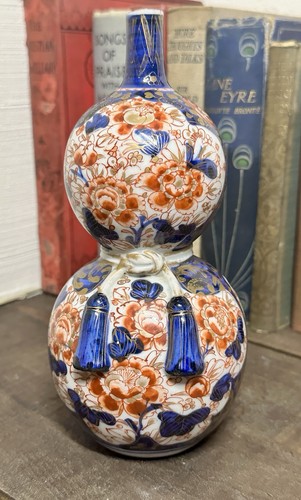 Antique japanese imari double - antique,