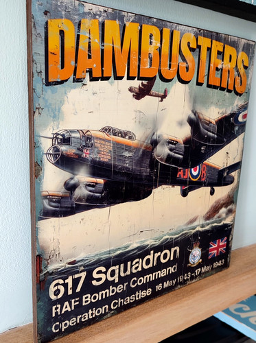 Dambusters 617 squadron wooden - squadron,
