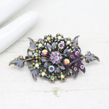 Vintage Aurora Rhinestone