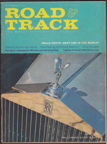 Road track rolls royce - road,