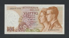 Belgium francs 1966 1st - francs,