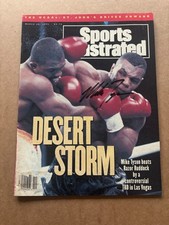 Mike Tyson autographed Sports