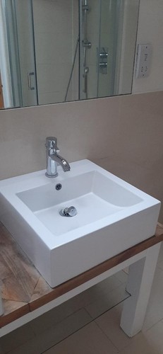 Old heavy square ceramic - x,