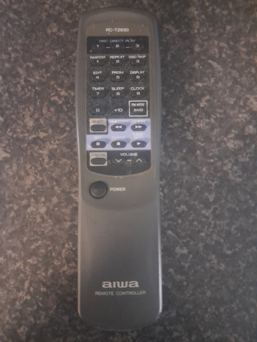 Aiwa tz650 genuine remote - rc-tz650,