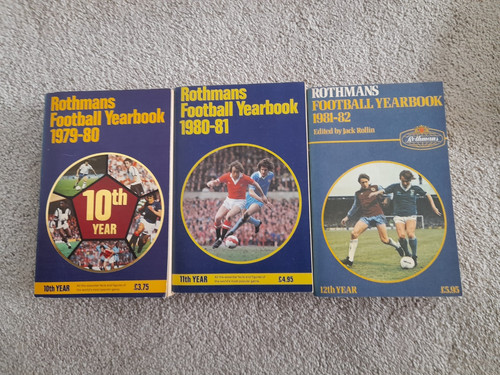 Rothmans football yearbooks - ,