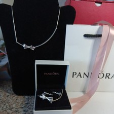 Genuine pandora Sparkling Set